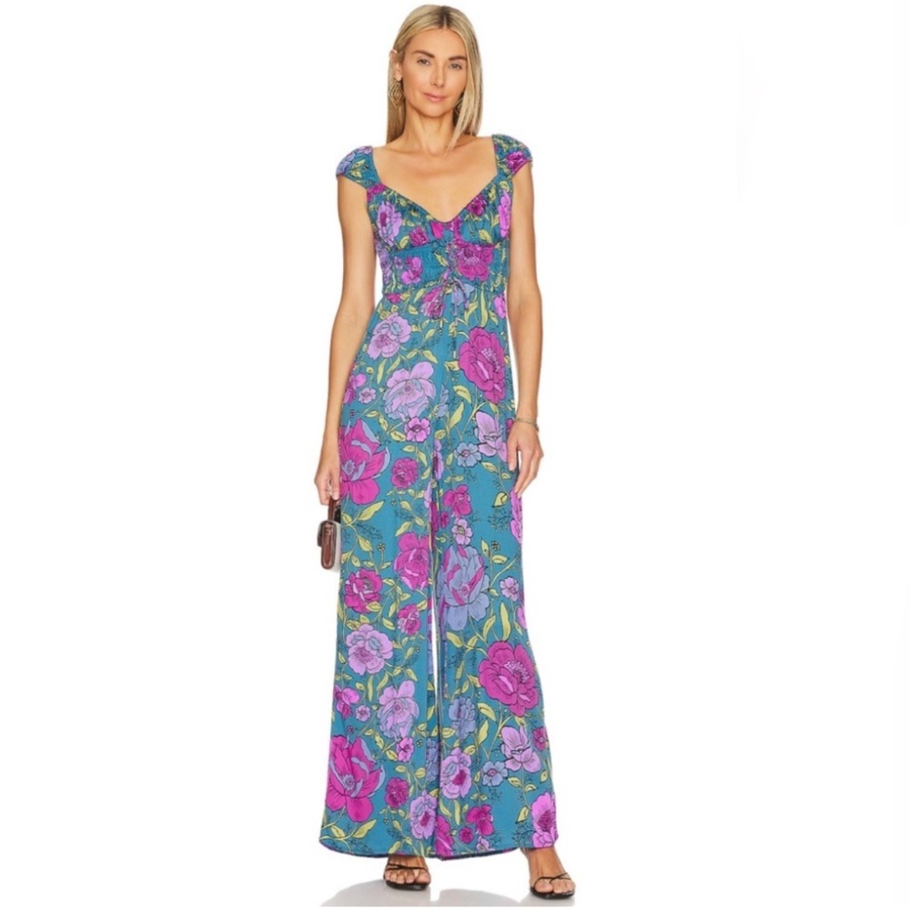Free People Rolling Hills Jumpsuit. Size XS